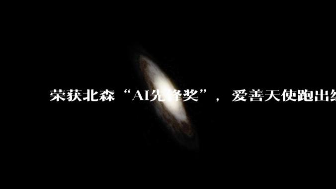 荣获北森“AI先锋奖”，爱善天使跑出组织AI化"加速度" - *