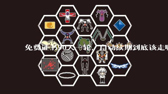 免费证书90天一轮，自动续期到底该走哪条路？ - *