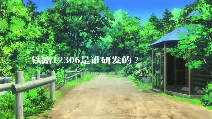 铁路12306是谁研发的?