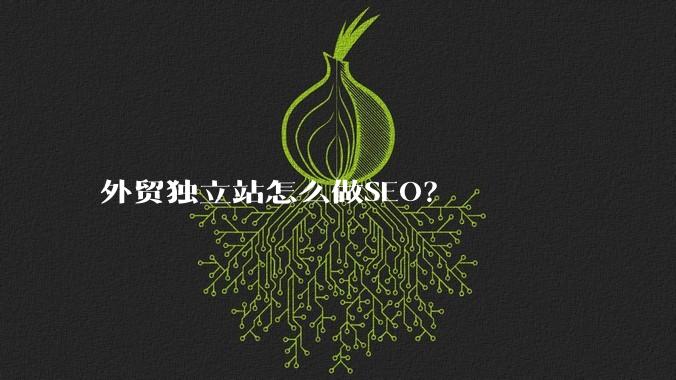 外贸独立站怎么做SEO？