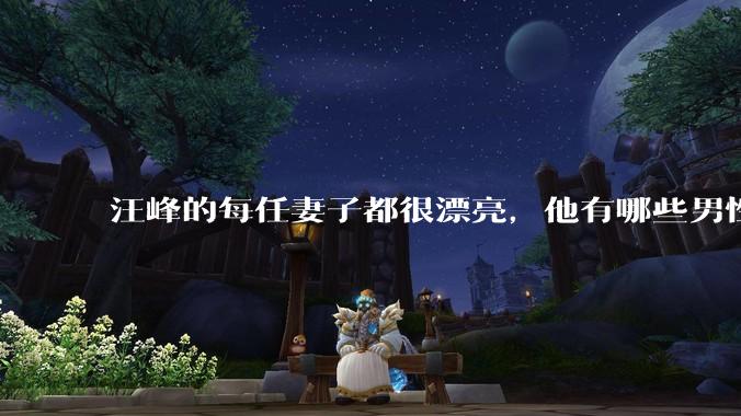 汪峰的每任妻子都很漂亮，他有哪些男性魅力？