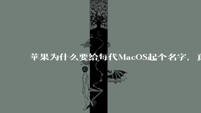 苹果为什么要给每代MacOS起个名字，真以为人们记得住分得清吗？