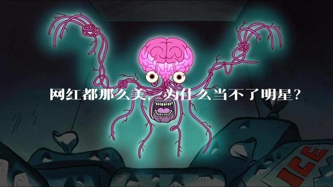 网红都那么美，为什么当不了明星？