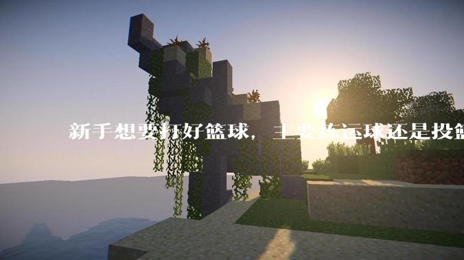 新手想要打好篮球，主要练运球还是投篮？