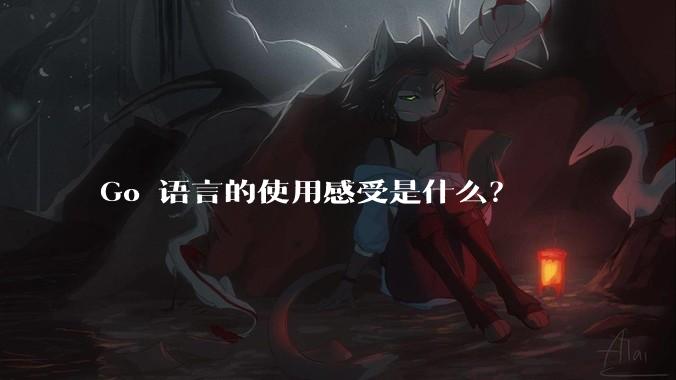 Go 语言的使用感受是什么？