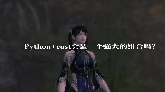 Python+rust会是一个强大的组合吗？