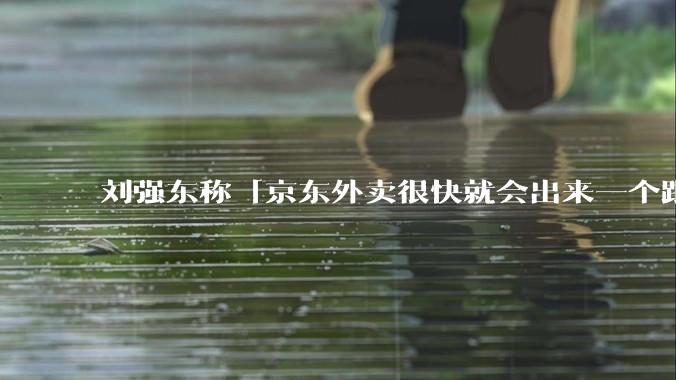 刘强东称「京东外卖很快就会出来一个跟美团完全不同的商业模式」，如何看待此回应？