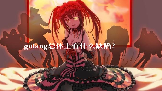 golang总体上有什么缺陷？