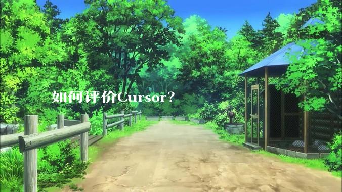 如何评价Cursor？
