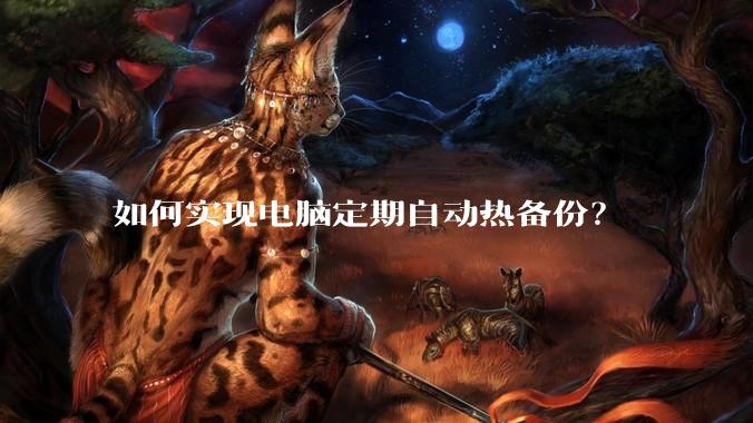 如何实现电脑定期自动热备份？