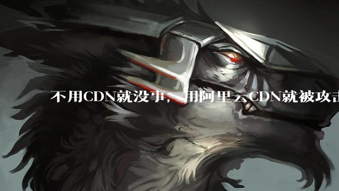 不用CDN就没事，用阿里云CDN就被攻击刷流量，阿里云表示证明不了就要用户买单，如何看到这种行为？