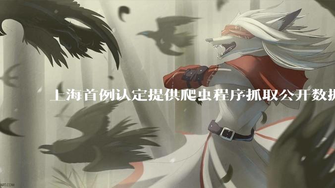 上海首例认定提供爬虫程序抓取公开数据构成提供侵入计算机信息系统程序罪案，该案件有哪些细节值得关注？