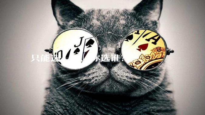只能选一个，你选谁？