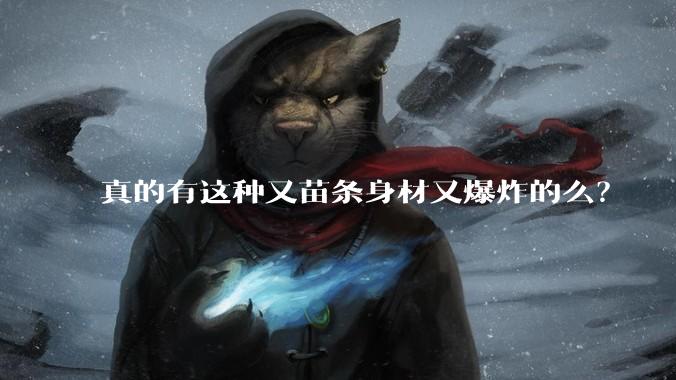真的有这种又苗条身材又爆炸的么？