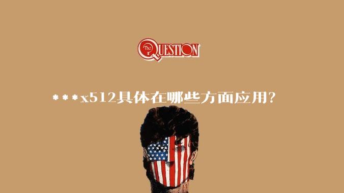 ***x512具体在哪些方面应用？