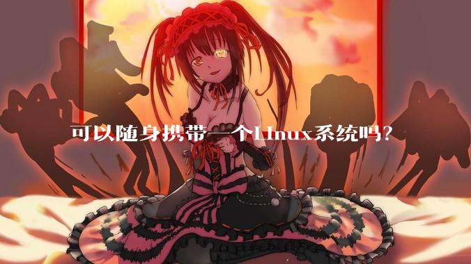 可以随身携带一个Linux系统吗？