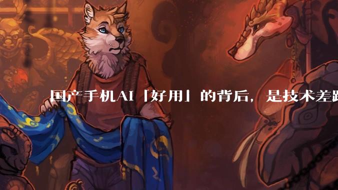 国产手机AI「好用」的背后，是技术差距还是文化差异？