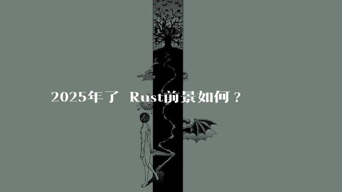 2025年了 Rust前景如何?