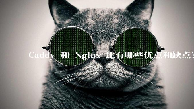 Caddy 和 Nginx 比有哪些优点和缺点？