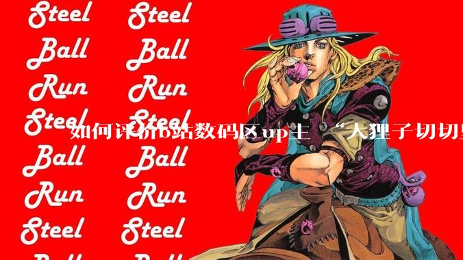 如何评价b站数码区up主 “大狸子切切里”?