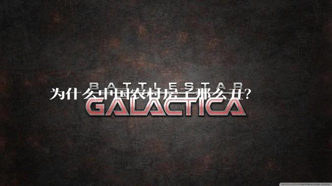 为什么中国农村房子那么丑？