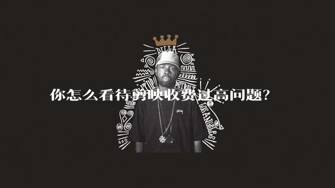 你怎么看待剪映收费过高问题？