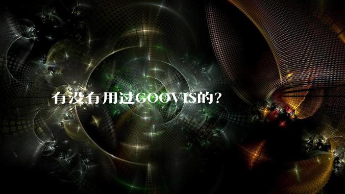 有没有用过GOOVIS的？