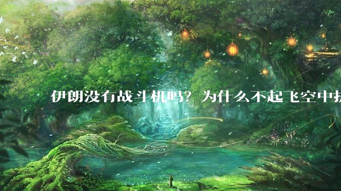 伊朗没有战斗机吗？为什么不起飞空中拼***？
