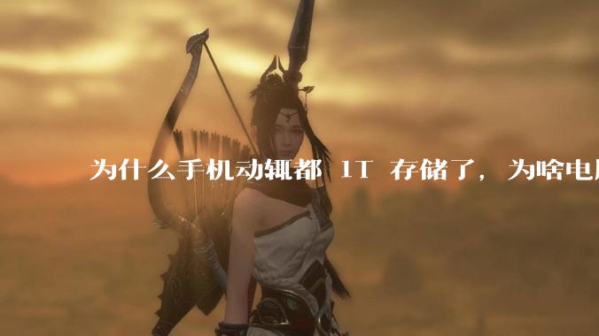 为什么手机动辄都 1T 存储了，为啥电脑还在死磕 512G 呢？
