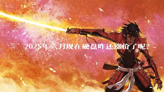 2025年六月现在硬盘咋还涨价了呢？