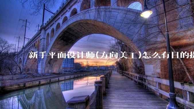 新手平面设计师(方向美工)怎么有目的提升设计能力？