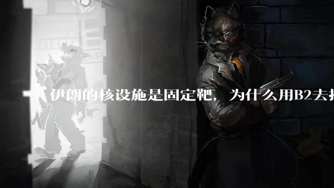 伊朗的核设施是固定靶，为什么用B2去打，而不是用弹道导弹带钻地弹去打？