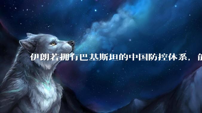 伊朗若拥有巴基斯坦的中国防控体系，能否把美国的B2轰炸机打下来？如果打下会对世界局势产生什么影响？