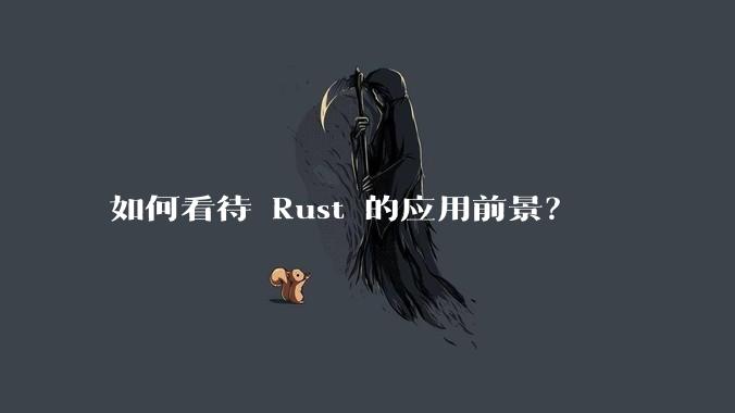 如何看待 Rust 的应用前景？