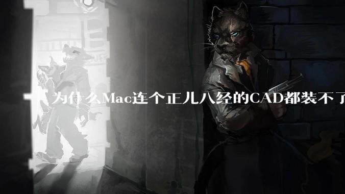 为什么Mac连个正儿八经的CAD都装不了还敢打着生产力的旗号？